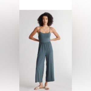 Quince Slate Blue Jumpsuit